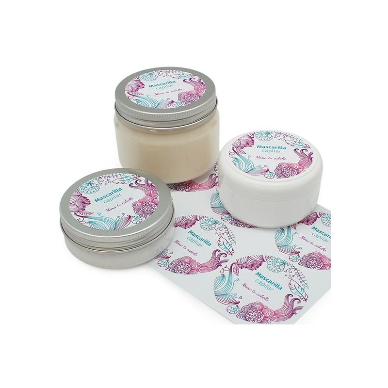 En Gran Velada puedes comprar pegatinas para cosmética, como este modelo mima tu cabello. Amplio catalogo. Servicio de personali
