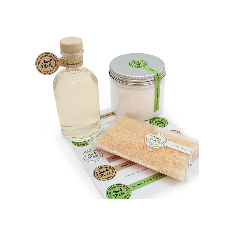 En Gran Velada puedes comprar pegatinas para packaging, como este modelo precinto hand made. Amplia variedad. Venta por mayor y 