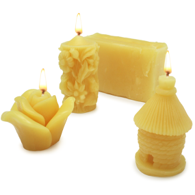 Pacote alternativa cera de abelhas para velas