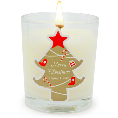 Descubre en Gran Velada pegatinas personalizadas para packaging como este alegre modelo Happy X-Mas. ¡Envíos rápidos y amplio ca