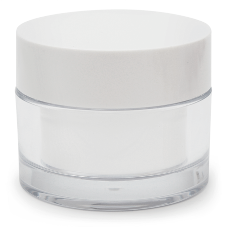 Bote para cremas SPA, tarro transparente. Venta online de envases para cosmética. Tienda online al por mayor y menor. Entrega in