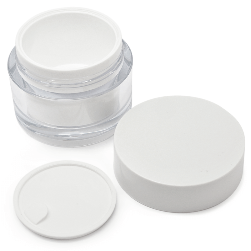 Bote para cremas SPA, tarro transparente. Venta online de envases para cosmética. Tienda online al por mayor y menor. Entrega in
