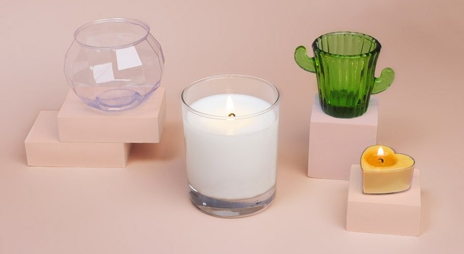 Recipientes para velas