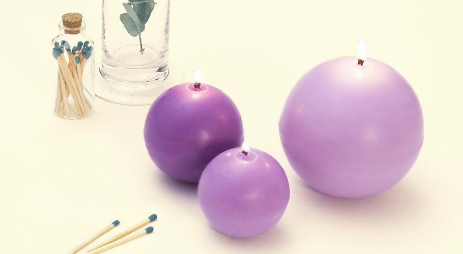 Moldes para velas redondas