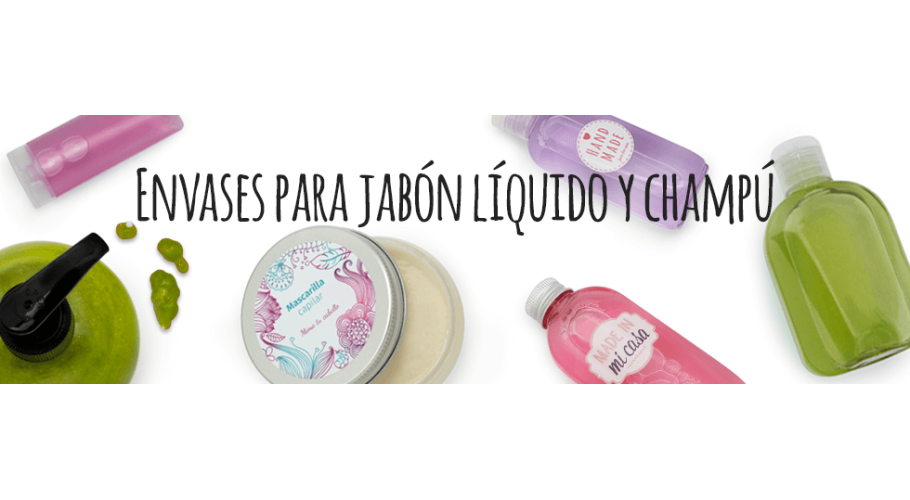 Envases para jabón líquido y champú