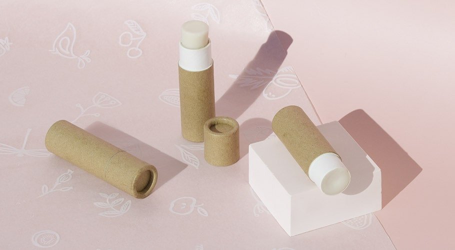 Embalagens para balsamos labiais