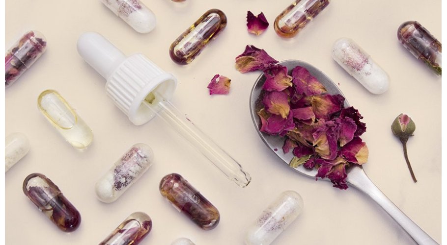 Plantas, semillas y flores para baños