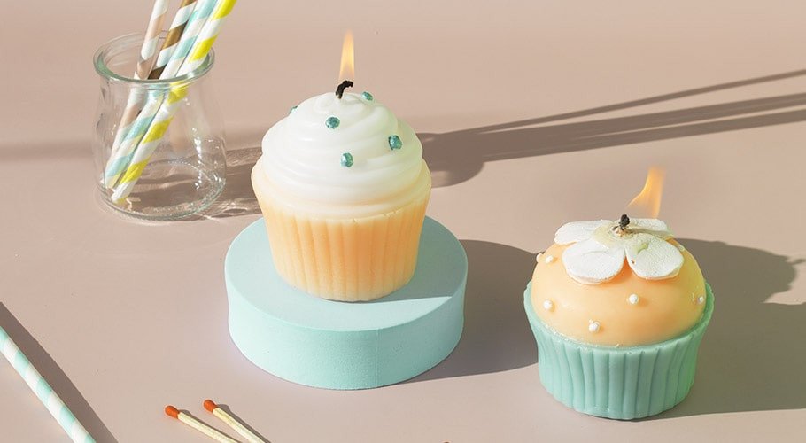 Moldes para hacer velas deliciosas
