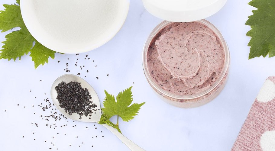 Granulos exfoliantes para cremas