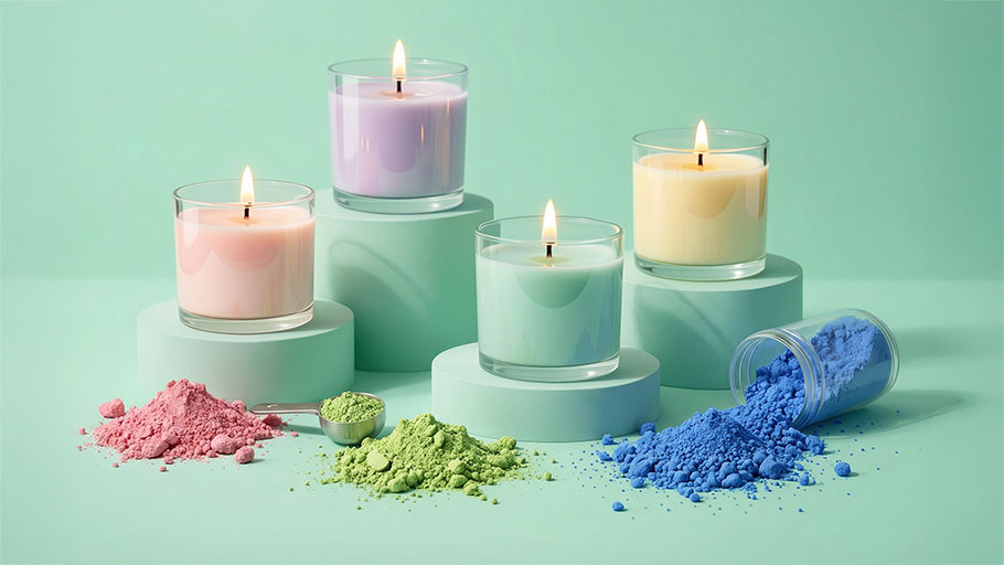 Pigmentos para velas