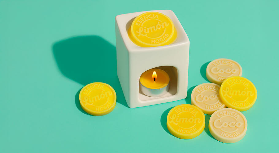 Moldes para wax melts