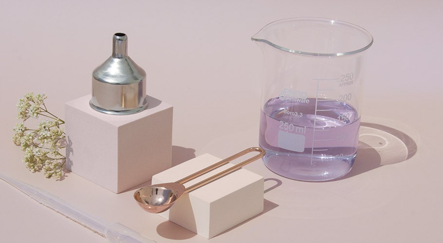 Utensilios para hacer perfumes