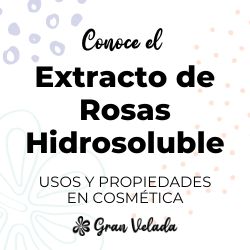 Extracto de rosas hidrosoluble