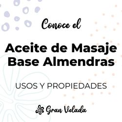 Base para aceite de masaje almendras