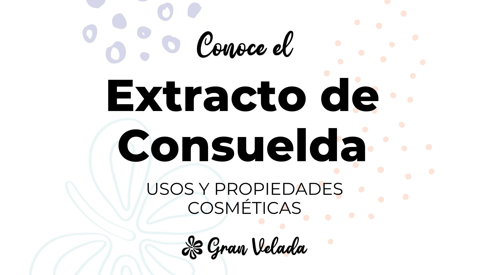 Extracto de consuelda