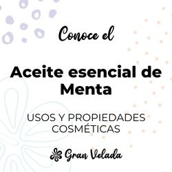 Aceite esencial de menta
