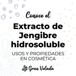 Extracto de jengibre hidrosoluble