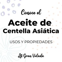 Aceite de centella asiatica