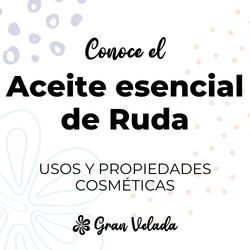 Aceite esencial de ruda