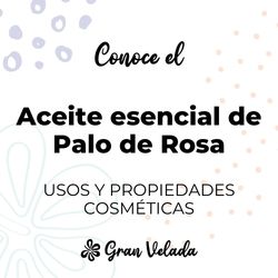 Aceite esencial palo de rosa